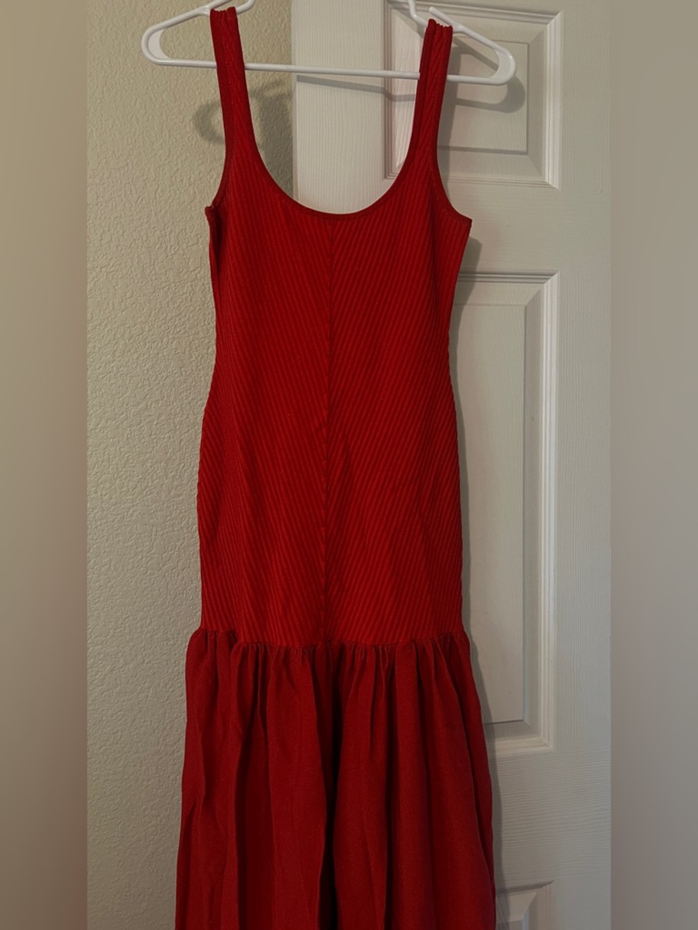 Retrofête Kennedi Knit Dress Metallic Geranium - Picture 7 of 15